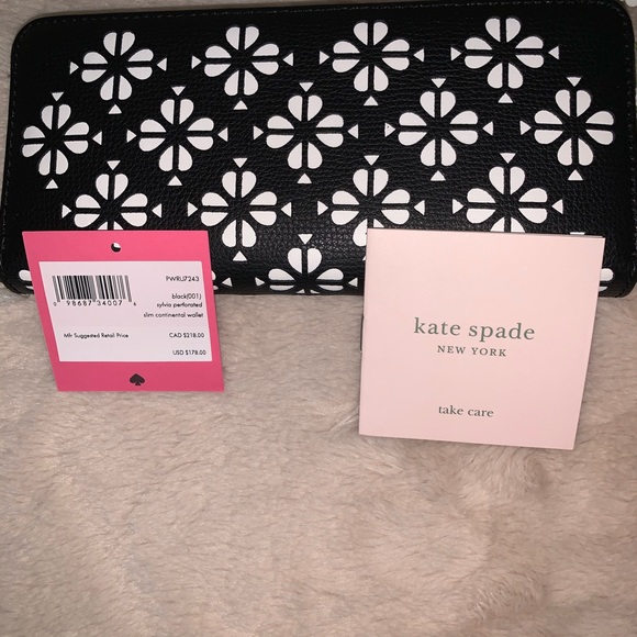 Kate Spade ✨NWTs✨sylvia slim continental wallet - Picture 6 of 16
